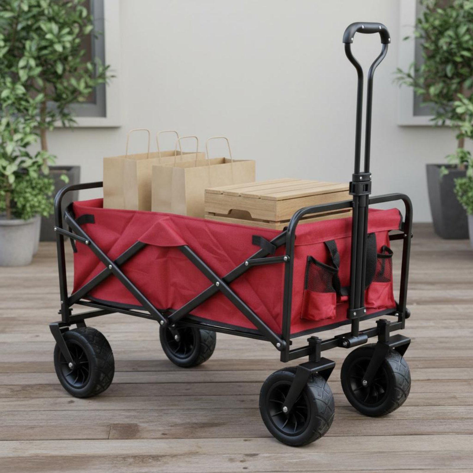 Folding Wagon Foldable Camping - огляд і ціна Outdoor Camping Trolley