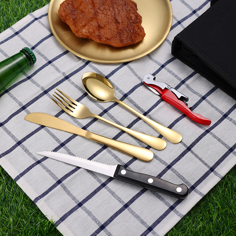 10Pcs Camping Tableware Set 30 - огляд і ціна Outdoor Camping Dining Set