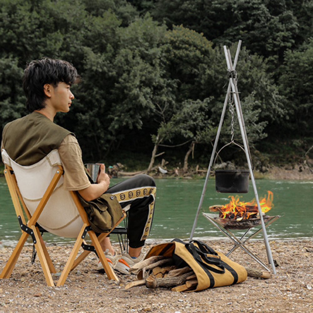 Outdoor Camping Fire Rack Gril - огляд і ціна Outdoor Camping Stove Wood