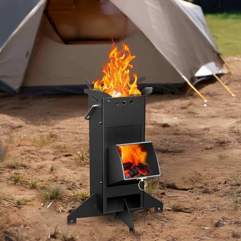 Portable Wood Burning Stove Ou - огляд і ціна Outdoor Camping Stove Wood