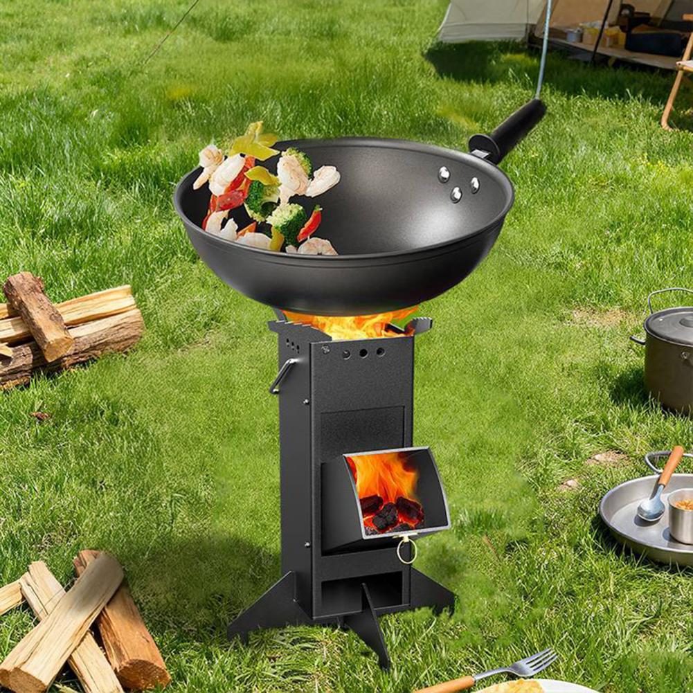 Portable Wood Burning Stove Ou - огляд і ціна Outdoor Camping Stove Wood