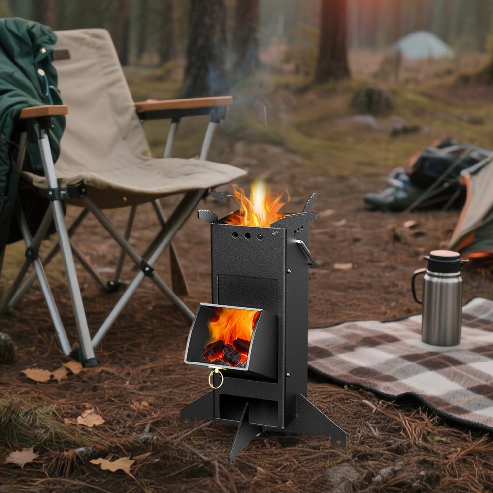 Portable Wood Burning Stove Ou - огляд і ціна Outdoor Camping Stove Wood