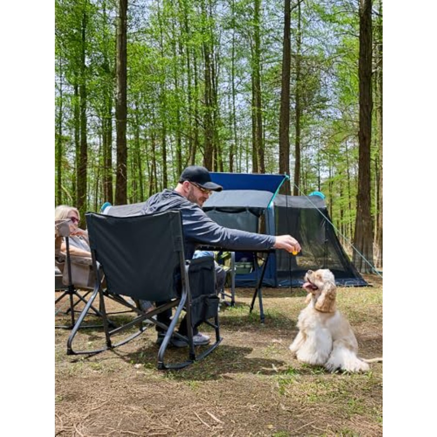Folding Oversized Rocking Camp - огляд і ціна Outdoor Camping Rocker