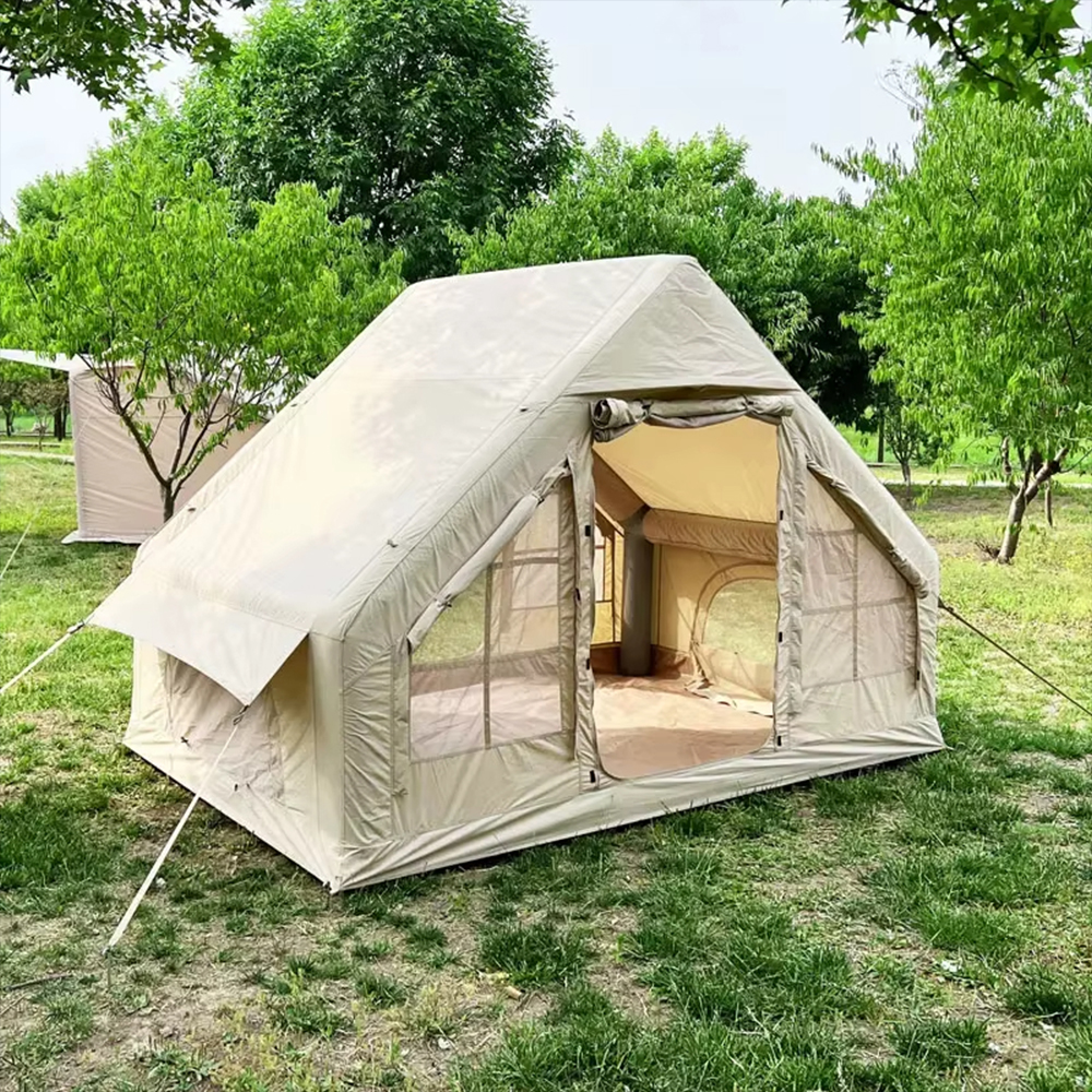 Inflatable Camping Tent Outdoo - огляд і ціна Outdoor Inflatable Camping Tent With Air Pump