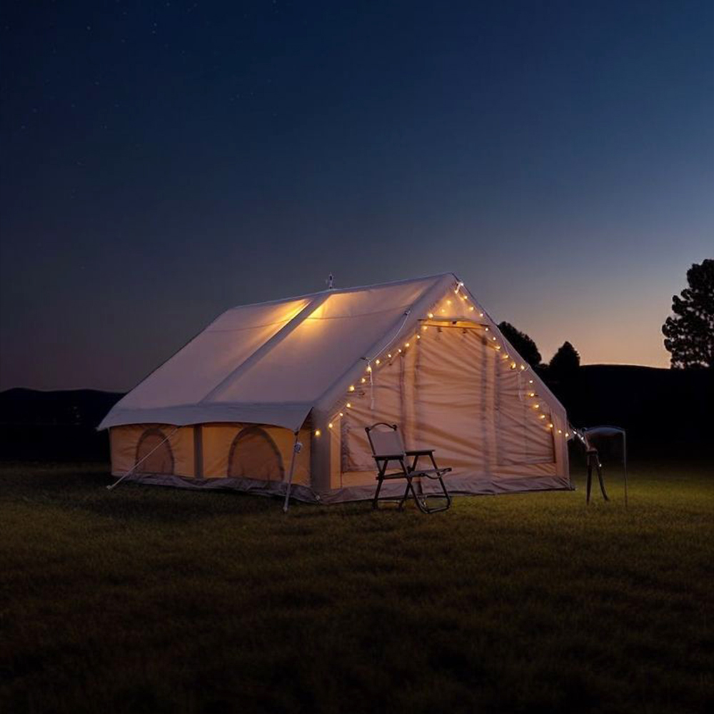 Inflatable Camping Tent Outdoo - огляд і ціна Outdoor Inflatable Camping Tent With Air Pump