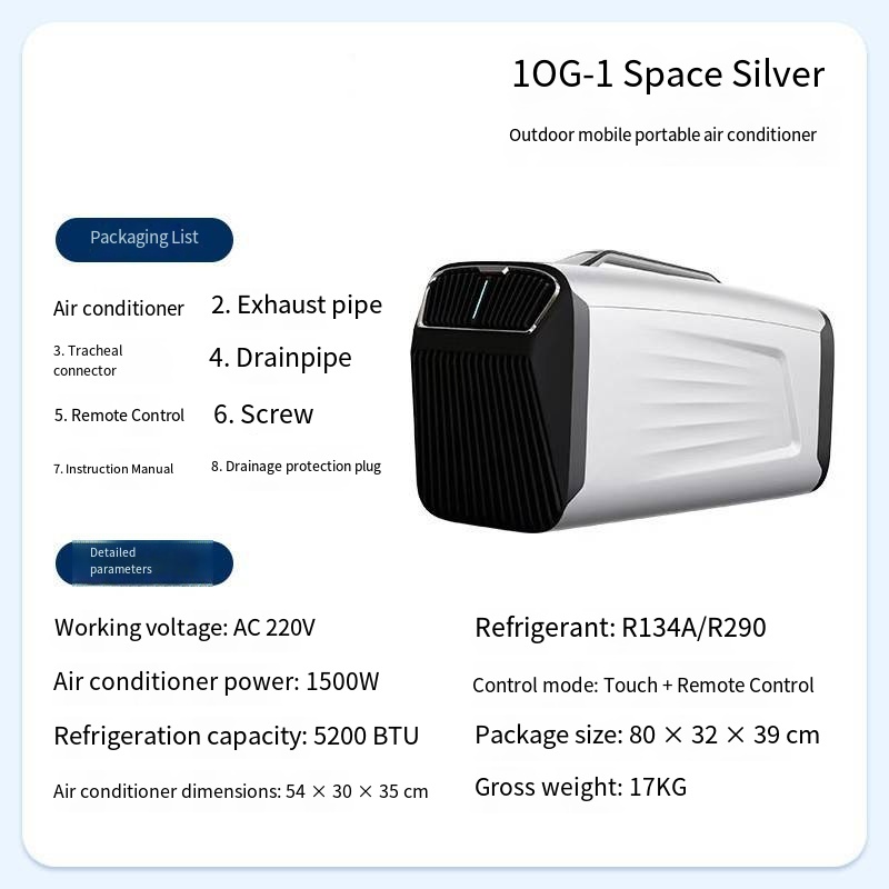 Applicable to Portable Mini El - огляд і ціна Outdoor Camping Air Conditioner