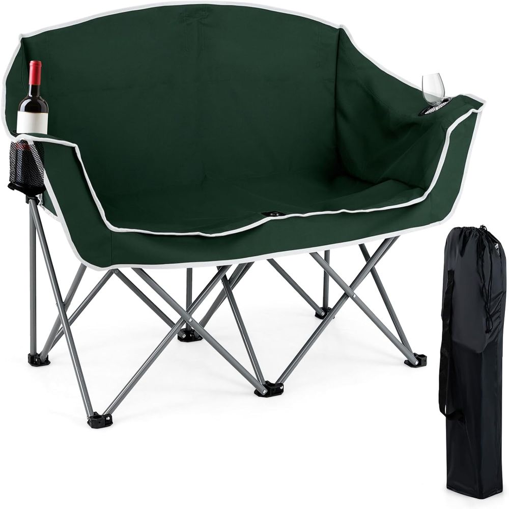 Durable 2-Person Folding Lawn  - огляд і ціна Folding Chair