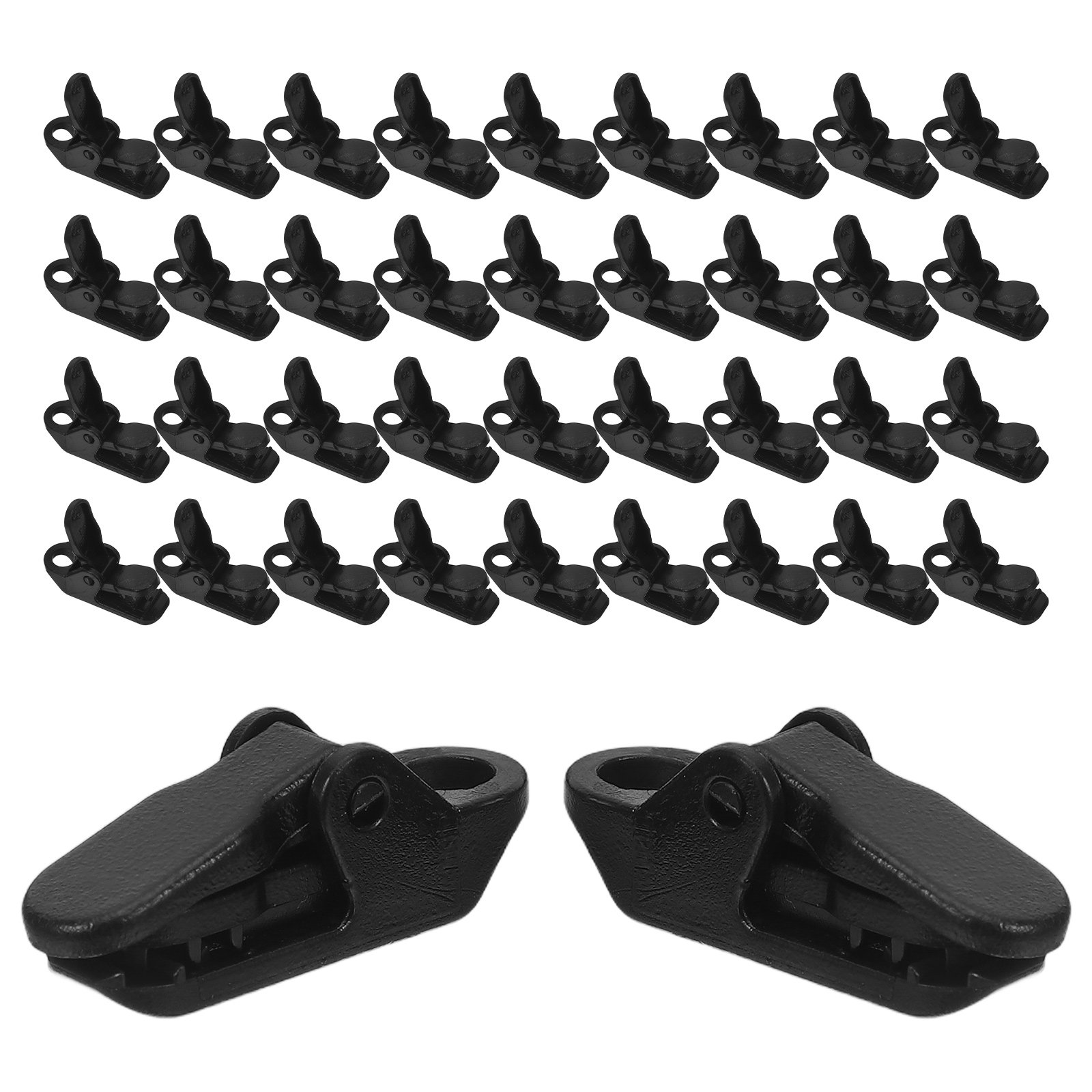 40Pcs Tent Edge Clamp Heavy Du - огляд і ціна Outdoor Camping Canopy