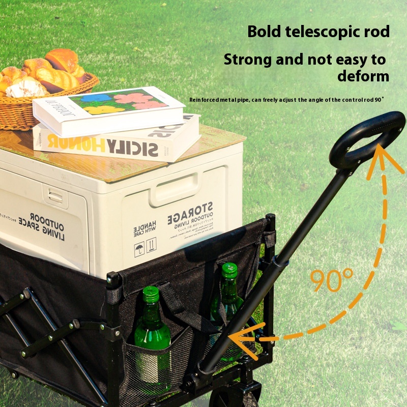 Folding Camping Wagon with 500 - огляд і ціна Outdoor Camping Trolley
