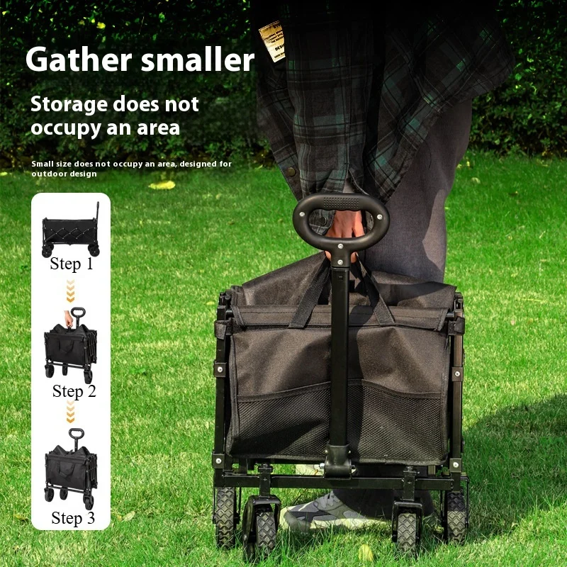 Folding Camping Wagon with 500 - огляд і ціна Outdoor Camping Trolley
