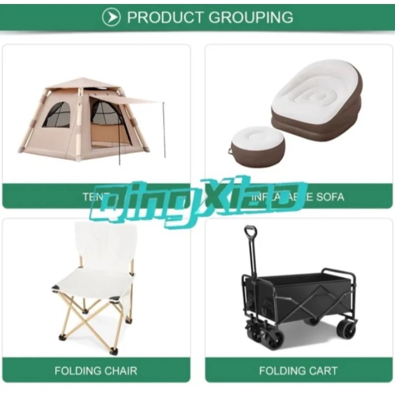 Automatic Inflatable Sofa Bed  - огляд і ціна Outdoor Inflatable Camping Tent With Air Pump