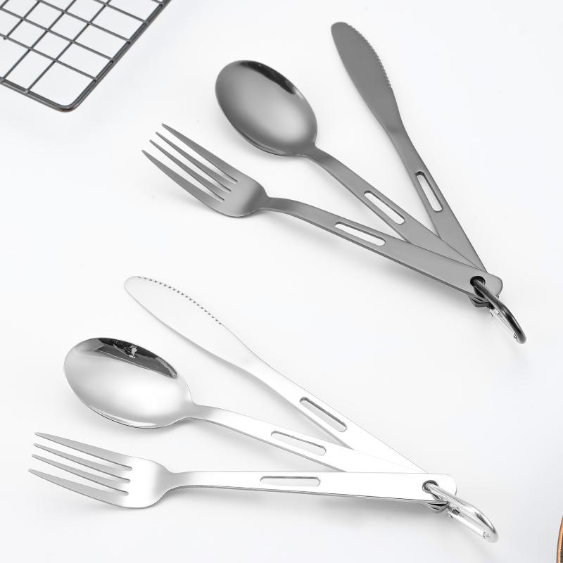 Outdoor Camping Cutlery Set 3P - огляд і ціна Outdoor Camping Dining Set