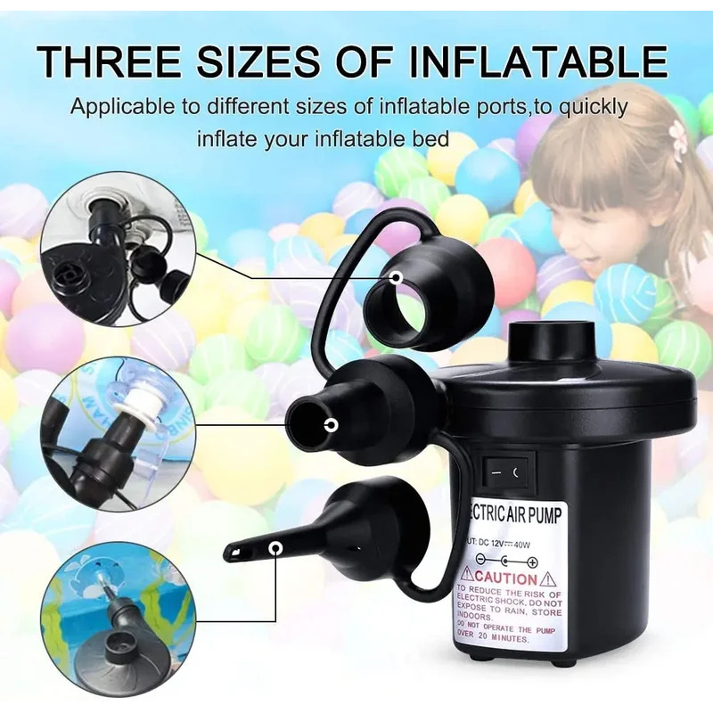 Mini Electric Inflatable Pump  - огляд і ціна Outdoor Inflatable Camping Tent With Air Pump