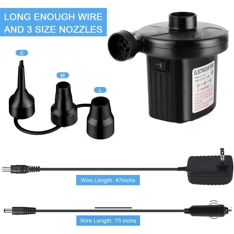 Mini Electric Inflatable Pump  - огляд і ціна Outdoor Inflatable Camping Tent With Air Pump
