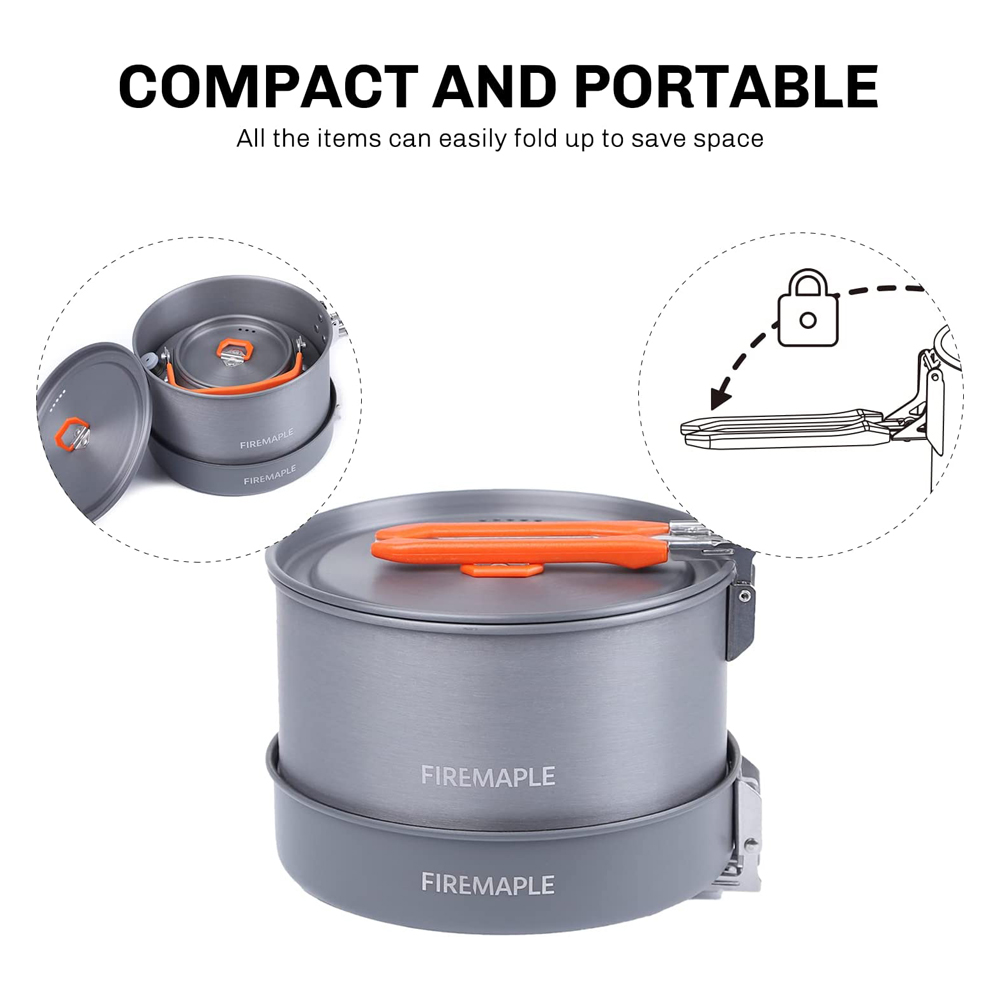 Fire Maple Camping Cookware Ut - огляд і ціна Outdoor Camping World