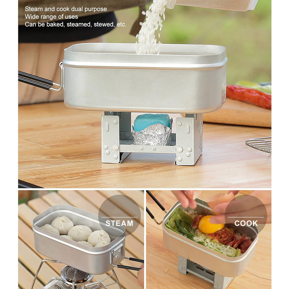 Foldable Bento Box Handle, Lun - огляд і ціна Outdoor Camping World