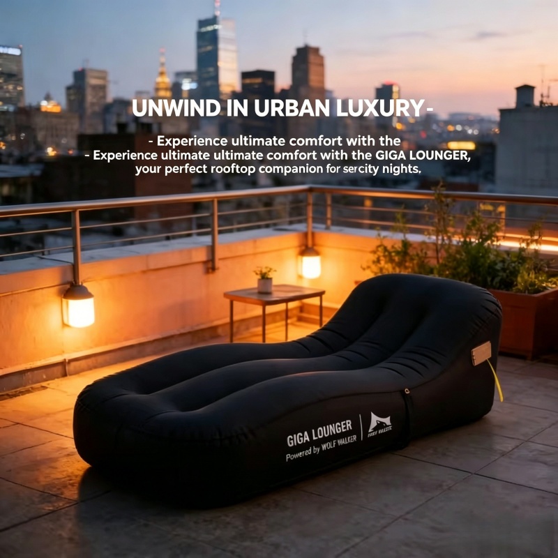 LXZ Automatic Inflatable Chair - огляд і ціна Outdoor Camping Chairs
