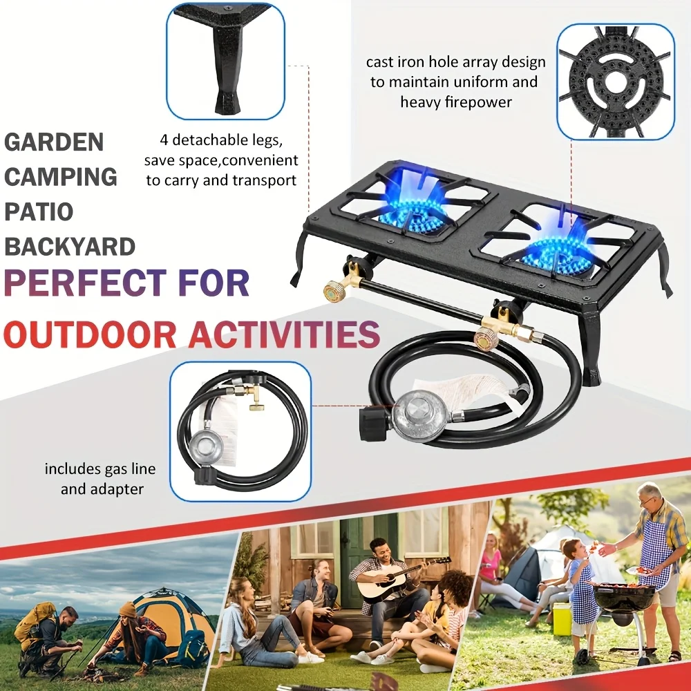 KEEHOME VIVICREATE 1/2 Burner  - огляд і ціна Outdoor Camping List