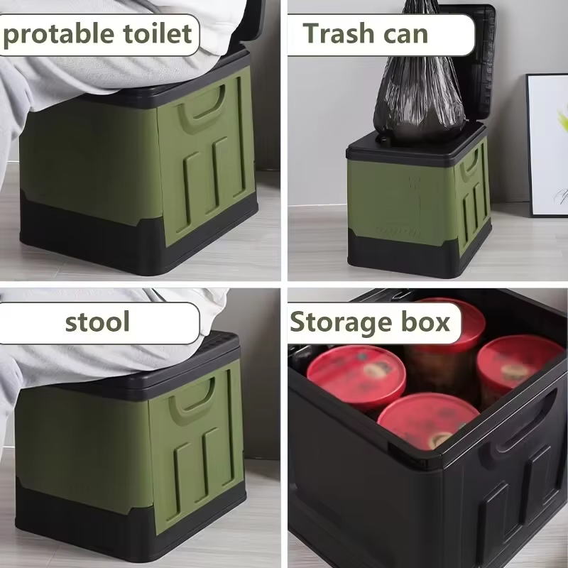 Multifunctional Outdoor Storag - огляд і ціна Portable Camp Toilet