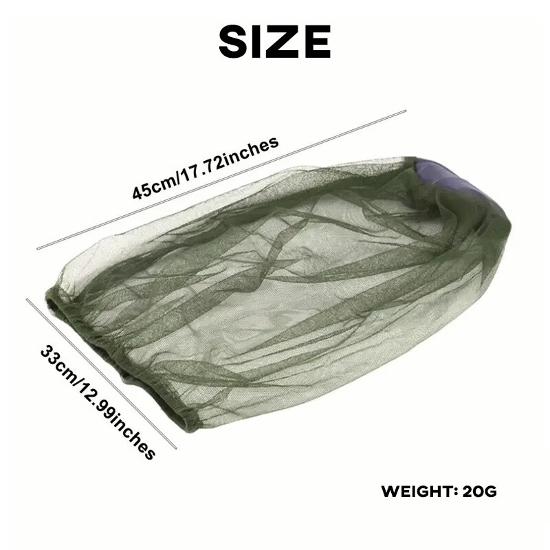 1pc Anti Mosquito Fishing Cap  - огляд і ціна Outdoor Camping Mosquito Net