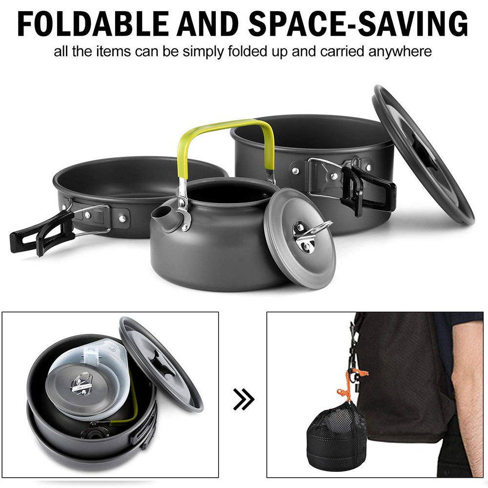 Outdoor camping cookware set m - огляд і ціна Outdoor Camping World