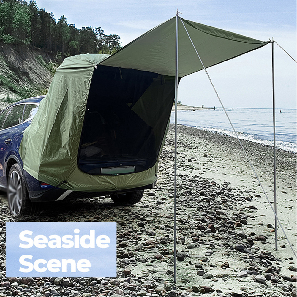 Outdoor Car Rear Tent Camping  - огляд і ціна Outdoor Camping Car Tail Tent