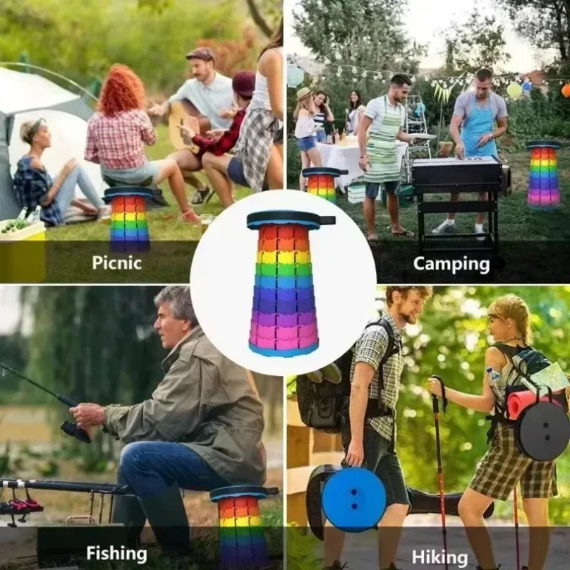 Portable Plastic Folding Teles - огляд і ціна Outdoor Camping Chairs