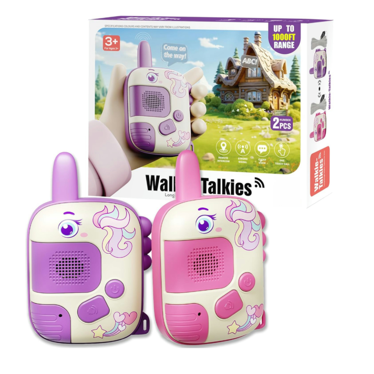 2PCS Walkie Talkie Toys for Ki - огляд і ціна Outdoor Camping Kids Activities