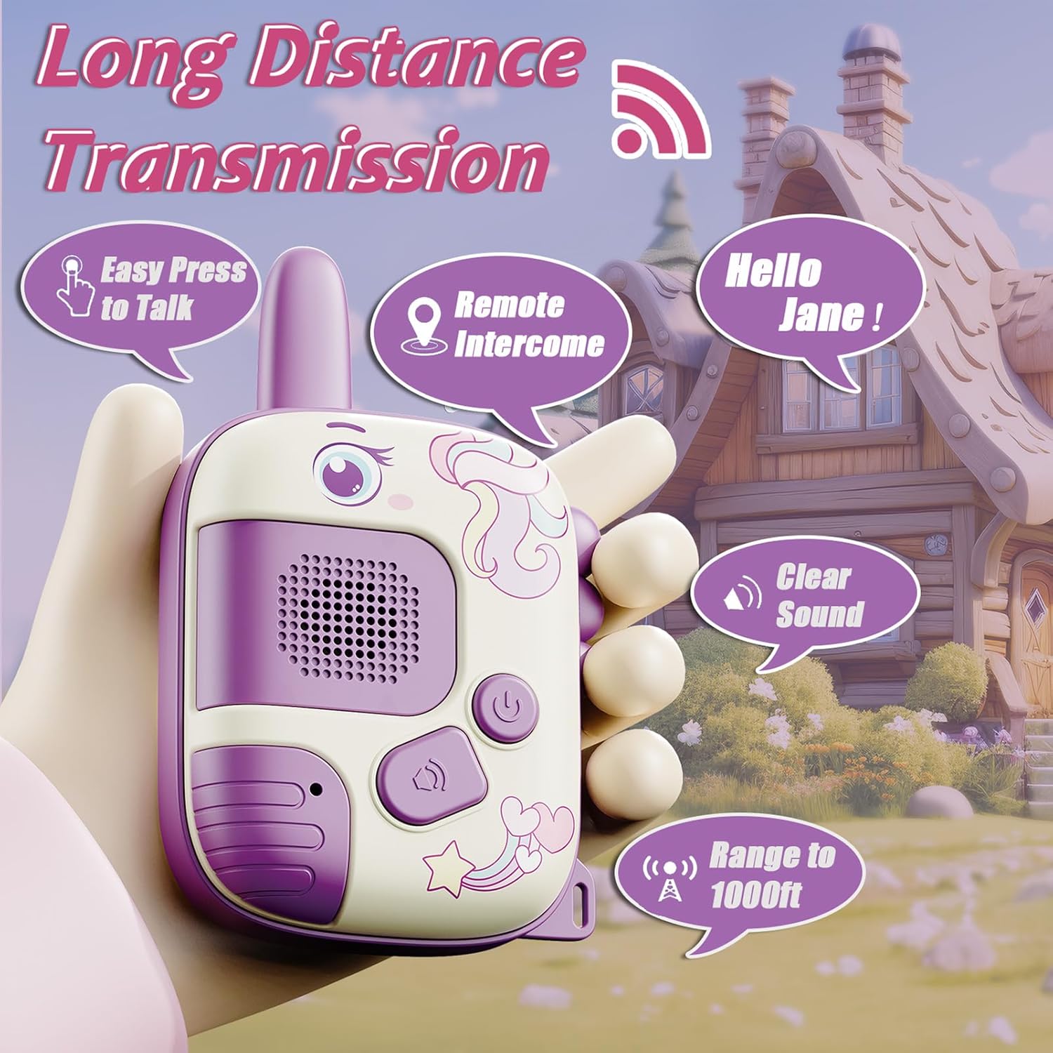 2PCS Walkie Talkie Toys for Ki - огляд і ціна Outdoor Camping Kids Activities