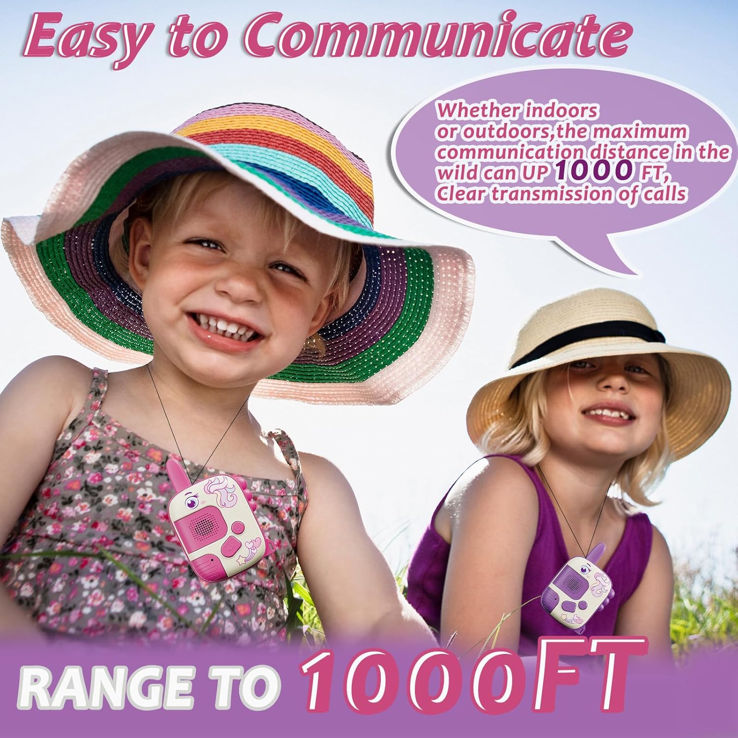 2PCS Walkie Talkie Toys for Ki - огляд і ціна Outdoor Camping Kids Activities