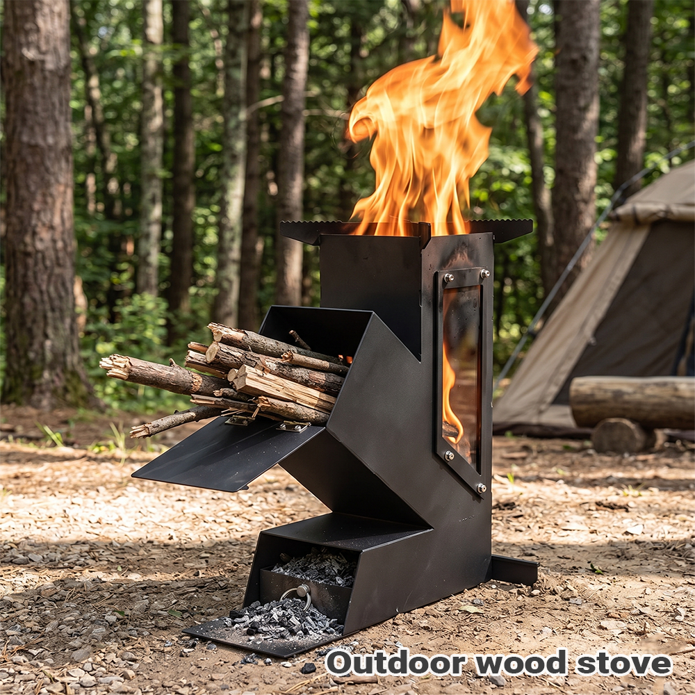 Pandatour Outdoor Portable Sta - огляд і ціна Outdoor Camping Stove Wood