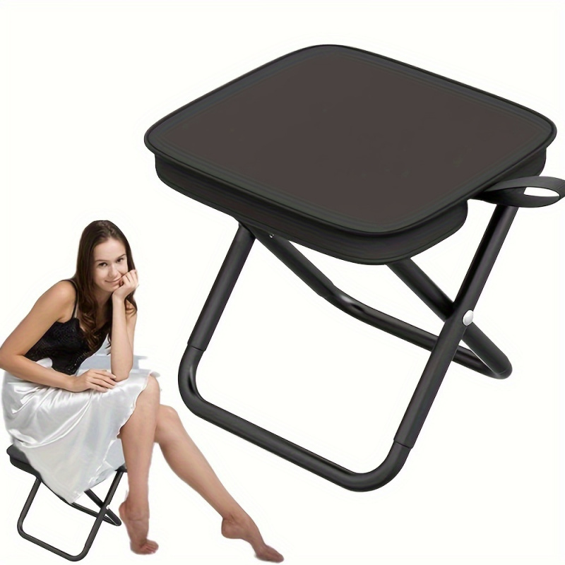 1pc Portable Folding Iron Allo - огляд і ціна Outdoor Camping Chairs