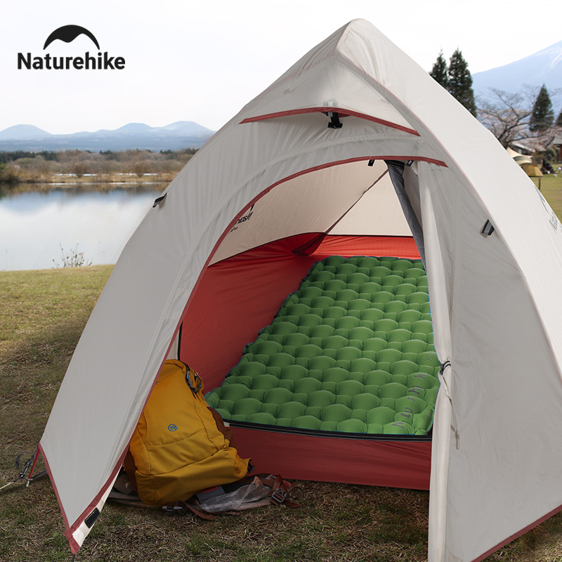 Naturehike Camping Air Mattres - огляд і ціна Outdoor Inflatable Camping Tent With Air Pump
