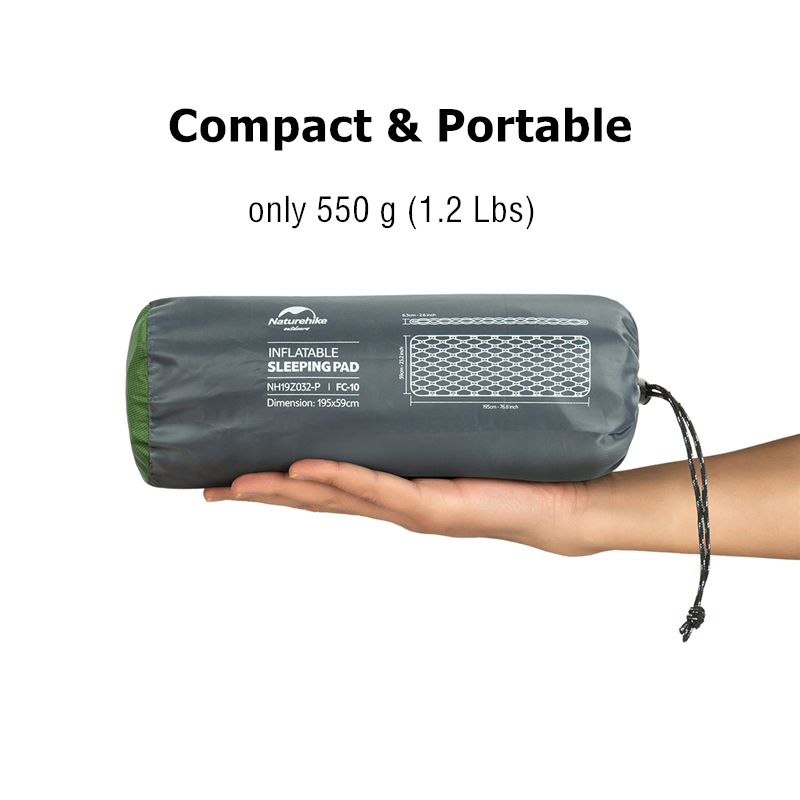 Naturehike Camping Air Mattres - огляд і ціна Outdoor Inflatable Camping Tent With Air Pump